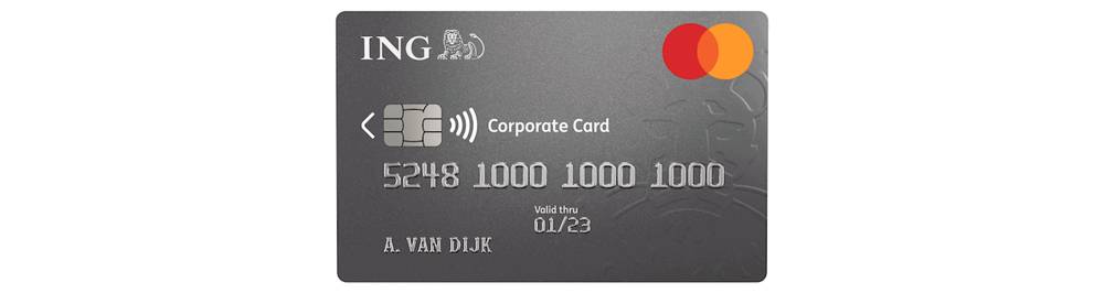 ing corporate card